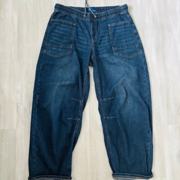 Stylish Indigo Boyfriend Jeans for Women - Picture 4 of 8